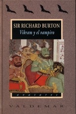 Portada de Richard Burton Vikram y el vampiro Tapa dura Editorial Valdemar
