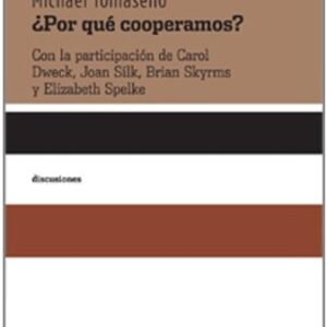 Portada de Michael Tomasello ¿Por qué cooperamos? Editorial Katz