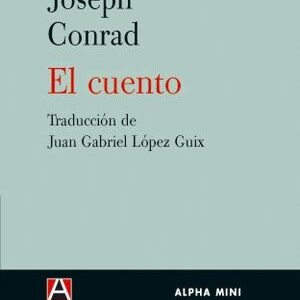 Portada de Joseph Conrad El cuento Editorial Alpha Decay