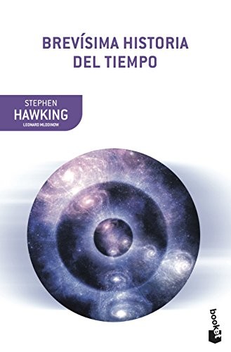 Portada de Stephen Hawking Brevísima historia del tiempo Editorial Booket