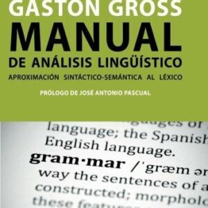 Portada de Gastón Gross Manual de análisis linguístico Editorial Uoc