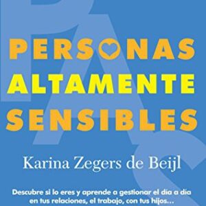 Portada de Karina Zegers De Beijl Personas altamente sensibles Editorial La esfera de los libros