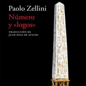 Portada de Paolo Zellini Números y logos Editorial Acantilado