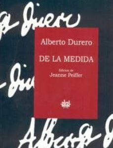 Portada de Alberto Durero De la medida Editorial Akal Fuentes del Arte