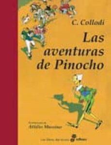 Portada de Carlo Collodi Las aventuras de Pinocho Editorial Edhasa