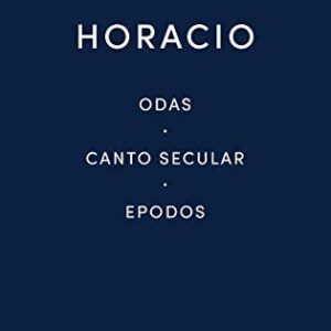 Portada de Horacio Odas Canto secular Epodos Editorial Gredos
