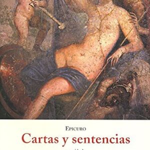 Portada de Epicuro Cartas y sentencias Editorial Olañeta