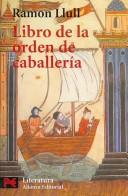Portada de Ramón Llull Libro de la orden de caballería Editorial Alianza