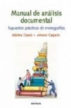 Portada de Clausó Carpallo Manual De Análisis Documental Editorial Eunsa