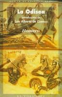 Portada de Homero La Odisea Introducción de Luis Alberto de Cuenca Editorial Akal