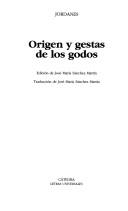 Portada de Jordanes Origen Y Gestas De Los Godos Editorial Cátedra
