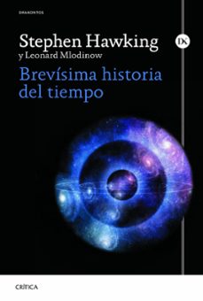 Portada de Stephen Hawking Brevísima historia del tiempo Editorial Crítica