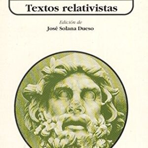 Portada de Protágoras de Abdera Dissoi Logoi Textos Relativistas Editorial Akal
