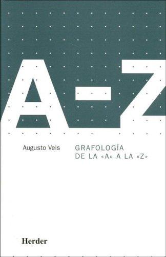 Portada de Augusto Vels Grafología de la A a la Z Editorial Herder