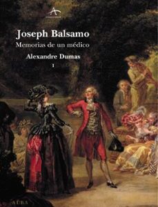 Portada de Alexandre Dumas Joseph Balsamo Editorial Alba 2 Tomos