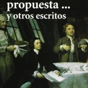 Portada de Jonathan Swift Una humilde propuesta Editorial Alianza
