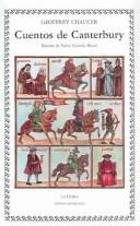 Portada de Geoffrey Chaucer Los cuentos de Canterbury Editorial Cátedra Letras Universales