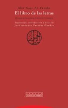 Portada de Al-Farabi El libro de las letras El origen de las palabras, la filosofía y la religión Editorial Trotta