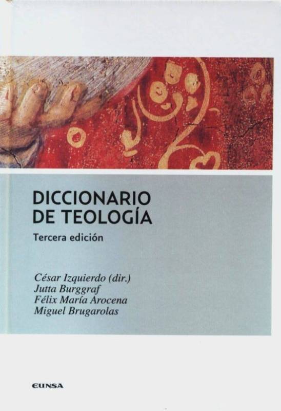 Portada de Izquierdo César Diccionario de teología Editorial Eunsa
