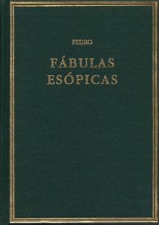 Portada de Fedro Cayo Julio Fábulas esópicas Tapa dura Editorial CSIC