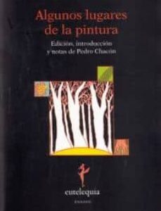 Portada de María Zambrano Algunos lugares de la pintura Editorial Eutelequia