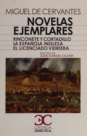 Portada de Miguel de Cervantes Novelas ejemplares Volumen I Editorial Castalia