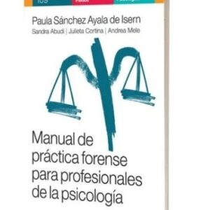 Portada de Manual de práctica forense para profesionales de la psicología Editorial Paidós