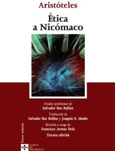 Portada de Aristóteles Ética a Nicómaco Editorial Tecnos
