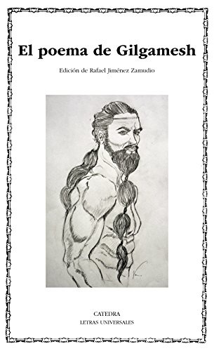 Portada de El poema de Gilgamesh Editorial Cátedra Letras Universales
