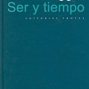 Portada de Martín Heidegger Ser y tiempo Editorial Trotta