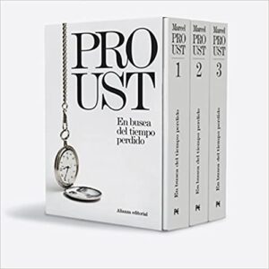 Portada de Marcel Proust Estuche En busca del tiempo perdido Alianza Editorial