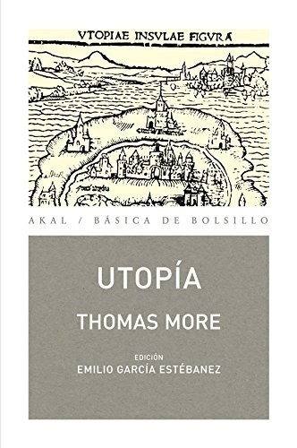 Portada de Thomas More Utopía Editorial Akal