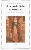 Portada de Christopher Marlowe El judío de Malta Eduardo II Edición bilingue Editorial Cátedra