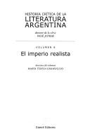 Portada de Sylvia Saitta y Noé Jitrik Historia crítica de la literatura argentina 9 El oficio se afirma
