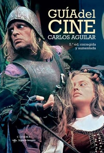 Portada de Carlos Aguilar Guía del cine Tamaño grande Tapa dura Editorial Cátedra