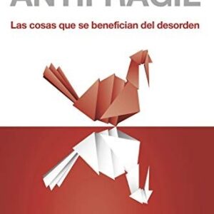 Portada de Nassim Nicholas Taleb Antifrágil Editorial Planeta