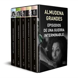 Portada de Almudena Grandes Episodios de una guerra interminable Editorial Tusquets
