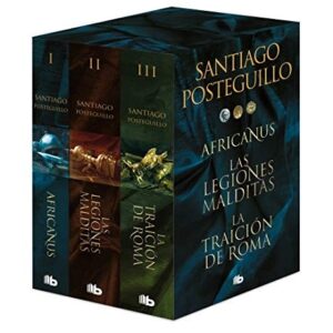 Portada de Santiago Posteguillo Trilogía Africanus Editorial B De Bolsillo
