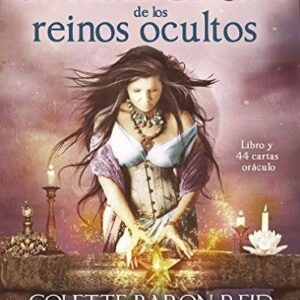Portada de Colette Baron Reid Sabiduría de los reinos ocultos Cartas, estuche y guía Editorial Arcano Books