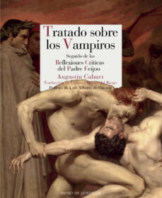 Portada de Augustin Calmet Tratado sobre los vampiros Editorial Reino de Cordelia