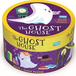 Portada de La casa fantasma Libro + puzle gigante Editorial Sassi