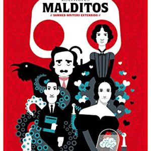 Portada de Angel Svoboda Escritores malditos Damned witers extendido Editorial Bululú