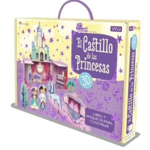 Portada de El castillo de las princesas 3D Libro y maqueta para construir Editorial Sassi