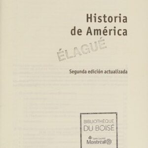 Portada de Carlos Malamud Historia de América Editorial Alianza