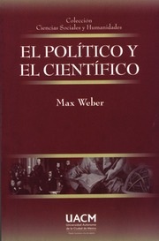Portada de Max Weber El político y el ciéntifico Editorial Alianza
