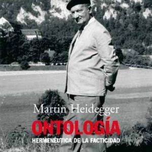 Portada de Martín Heidegger Ontología Editorial Alianza