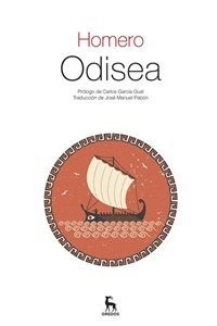 Portada de Homero Odisea Editorial Gredos