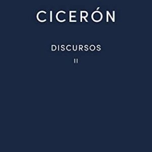 Portada de Marco Tulio Cicerón Discursos II Editorial Gredos