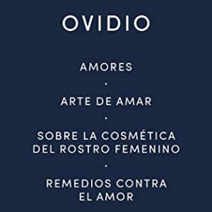 Portada de Ovidio Amores Arte de amar Editorial Gredos