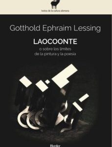 Portada de Gotthold Lessing Laocoonte o sobre los límites de la pintura y la poesía Editorial Herder